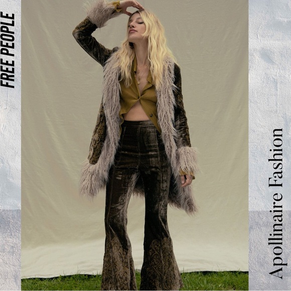 FREE PEOPLE BY UNDERSTATED LEATHER STILLWATER PENNY LANE COAT NWT LARGE RARE - Picture 5 of 10